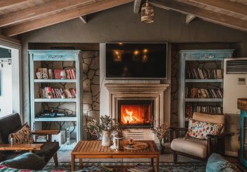 Free stock photo of bookcase, cabinet, chair